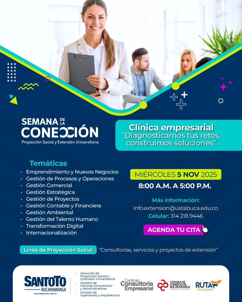 CLÍNICA EMPRESARIAL: "DIAGNOSTICAMOS TUS RETOS, CONSTRUIMOS SOLUCIONES"