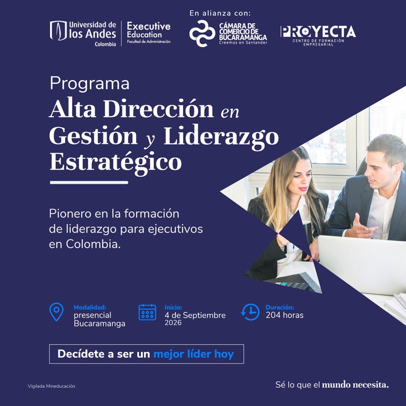 PROGRAMA EN ALTA DIRECCI&Oacute;N EN GESTI&Oacute;N Y LIDERAZGO ESTRAT&Eacute;GICO- UNIVERSIDAD DE LOS ANDES