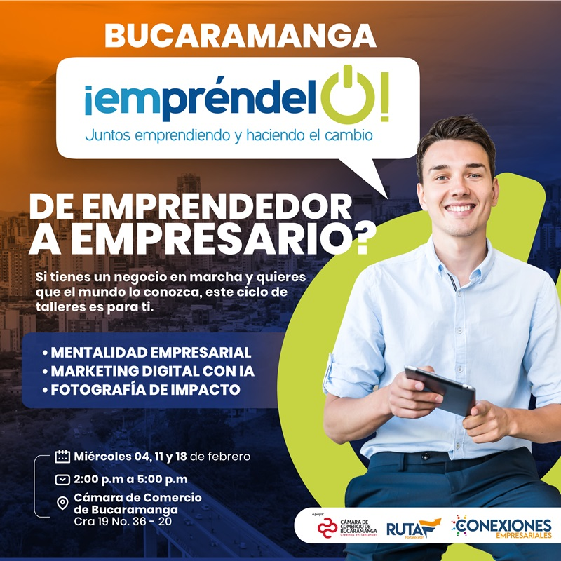 EMPRENDELO 4, 11 Y 18 FEBRERO 2026