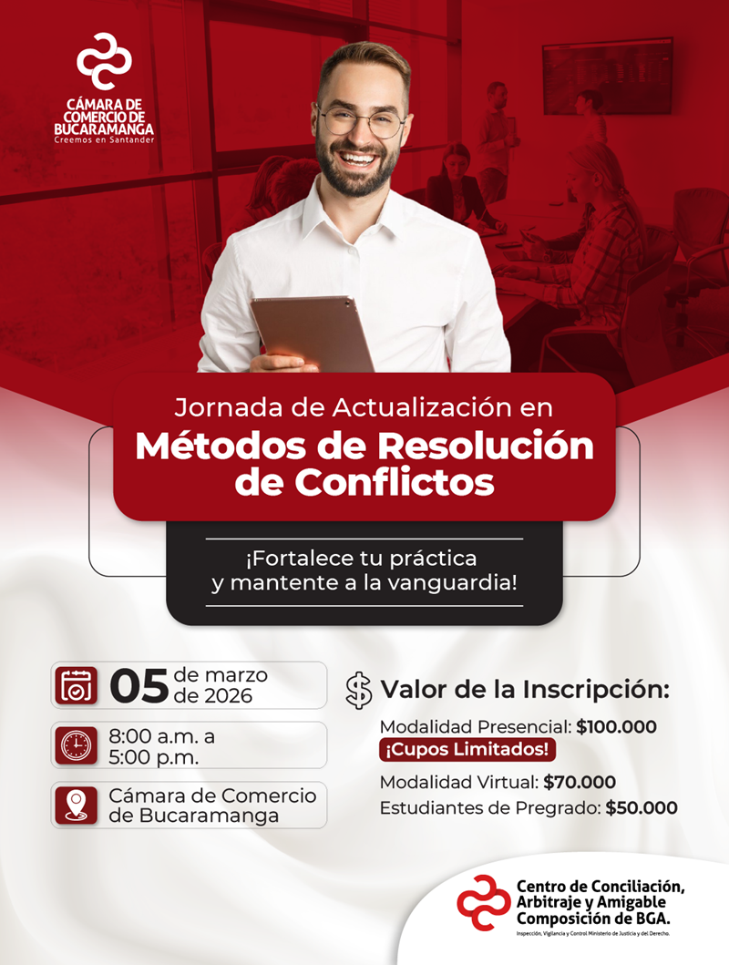 JORNADA DE ACTUALIZACI&Oacute;N EN M&Eacute;TODOS DE RESOLUCI&Oacute;N DE CONFLICTOS