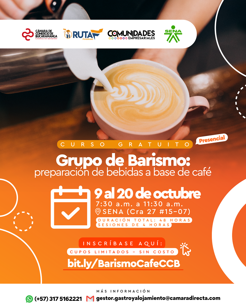 BARISMO: PREPARACIÓN DE BEBIDAS A BASE DE CAFÉ 
