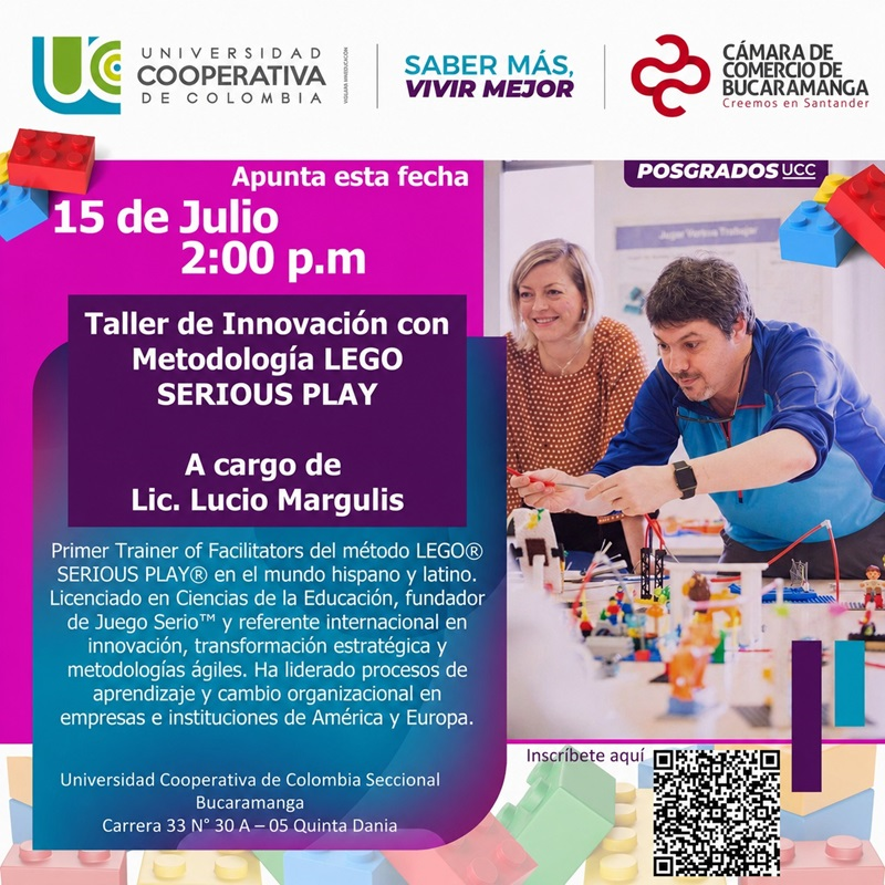 TALLER DE INNOVACI&Oacute;N CON METODOLOG&Iacute;A LEGO&reg; SERIOUS PLAY&reg;  