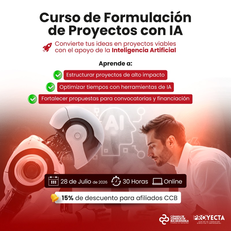 CURSO DE FORMULACI&Oacute;N DE PROYECTOS CON IA- 2026 II
