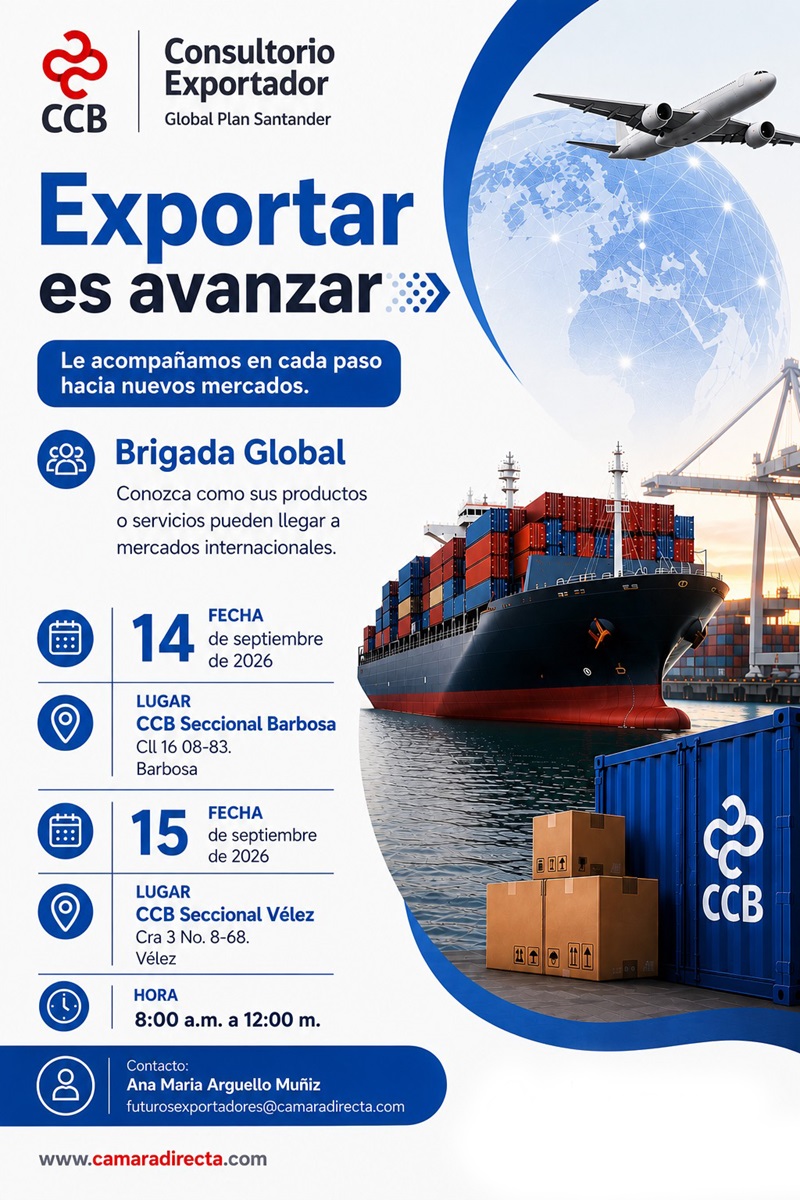 EXPORTAR ES AVANZAR BARBOSA Y V&Eacute;LEZ