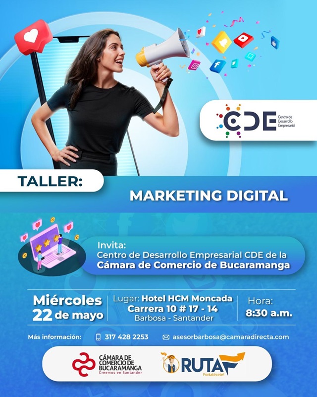 TALLER MARKETING DIGITAL V&Eacute;LEZ