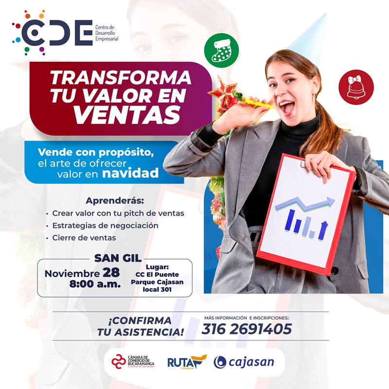 TRANSFORMA TU VALOR EN VENTAS SAN GIL