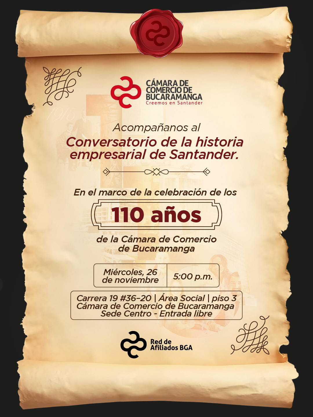CONVERSATORIO DE LA HISTORIA EMPRESARIAL DE SANTANDER