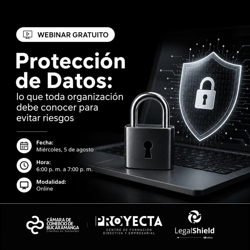 WEBINAR GRATUITO: PROTECCI&Oacute;N DE DATOS: LO QUE TODA ORGANIZACI&Oacute;N DEBE CONOCER