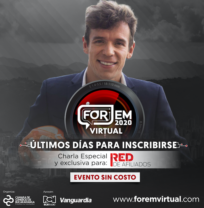 FOREM 2020, CHARLA RIGOBERTO URÁN, Ciclista Profesional 