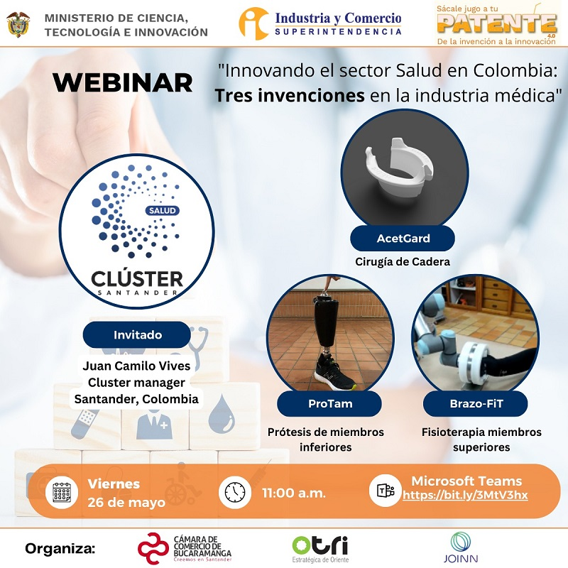 WEBINAR INNOVANDO EL SECTOR SALUD EN COLOMBIA