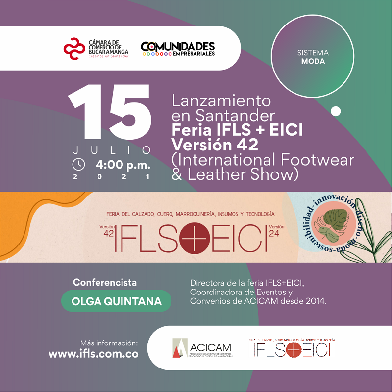LANZAMIENTO EN SANTANDER FERIA IFLS + EICI Versión 42 (International Footwear & Leather Show)
