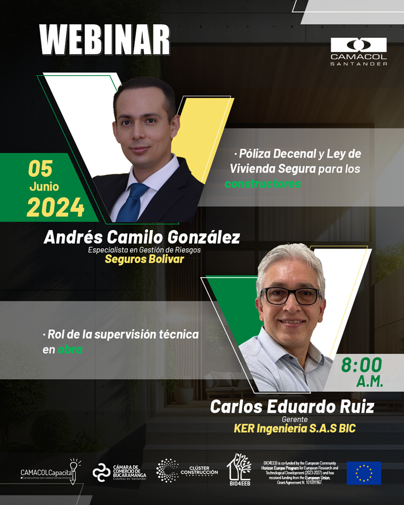 WEBINAR PÓLIZA DECENAL Y LEY DE VIVIENDA SEGURA 