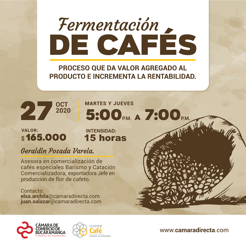 CURSO DE FERMENTACIÓN DE CAFÉS