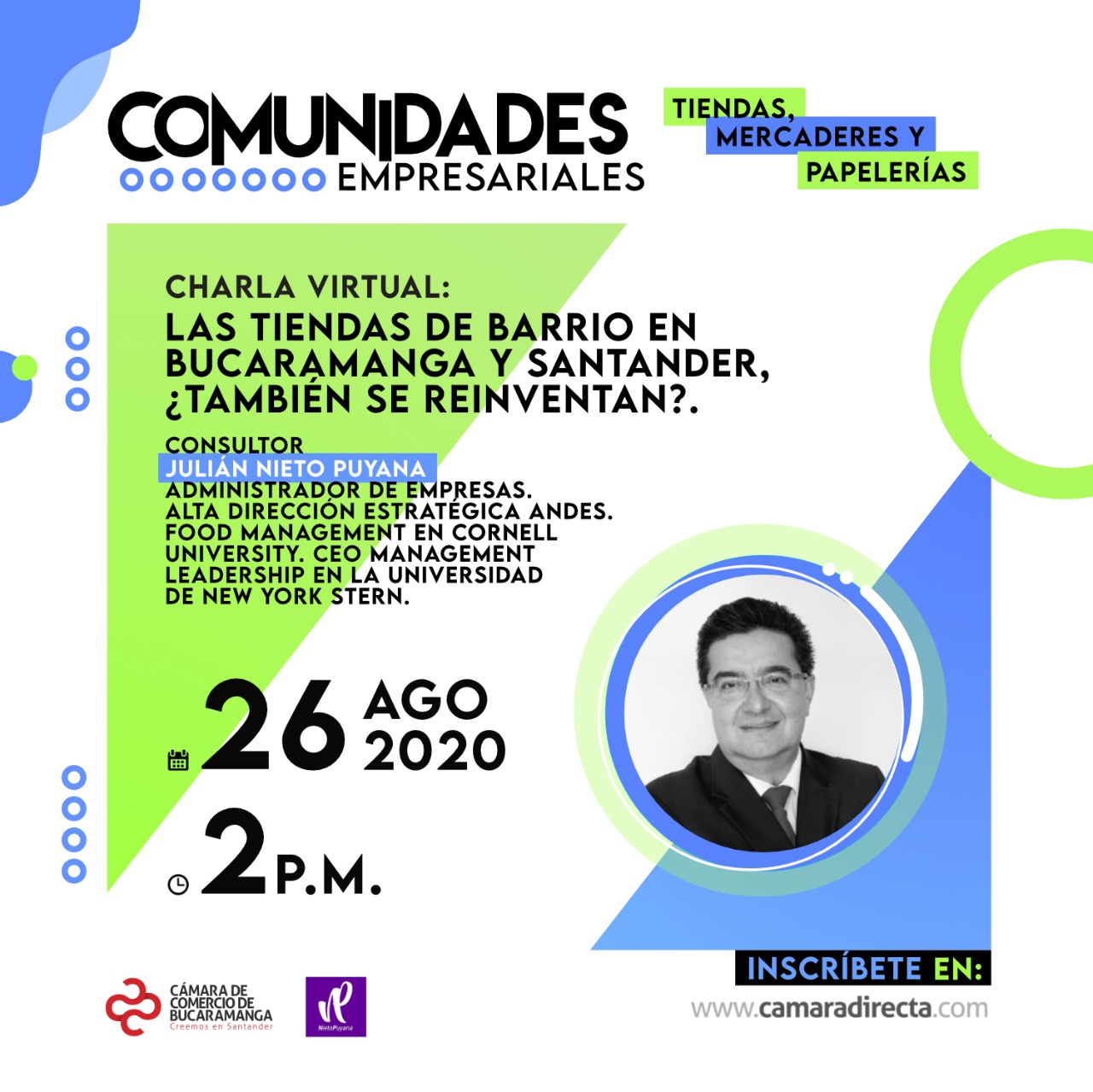 CHARLA VIRTUAL - LAS TIENDAS DE BARRIO EN BUCARAMANGA Y SANTANDER, ¿TAMBIÉN SE REINVENTAN?