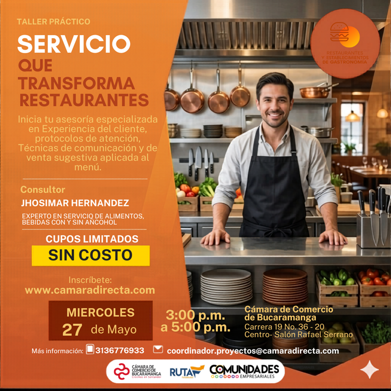 SERVICIO QUE TRANSFORMA RESTAURANTES