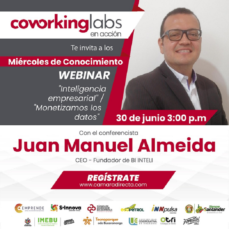 WEBINAR "INTELIGENCIA EMPRESARIAL / MONETIZAMOS LOS DATOS"