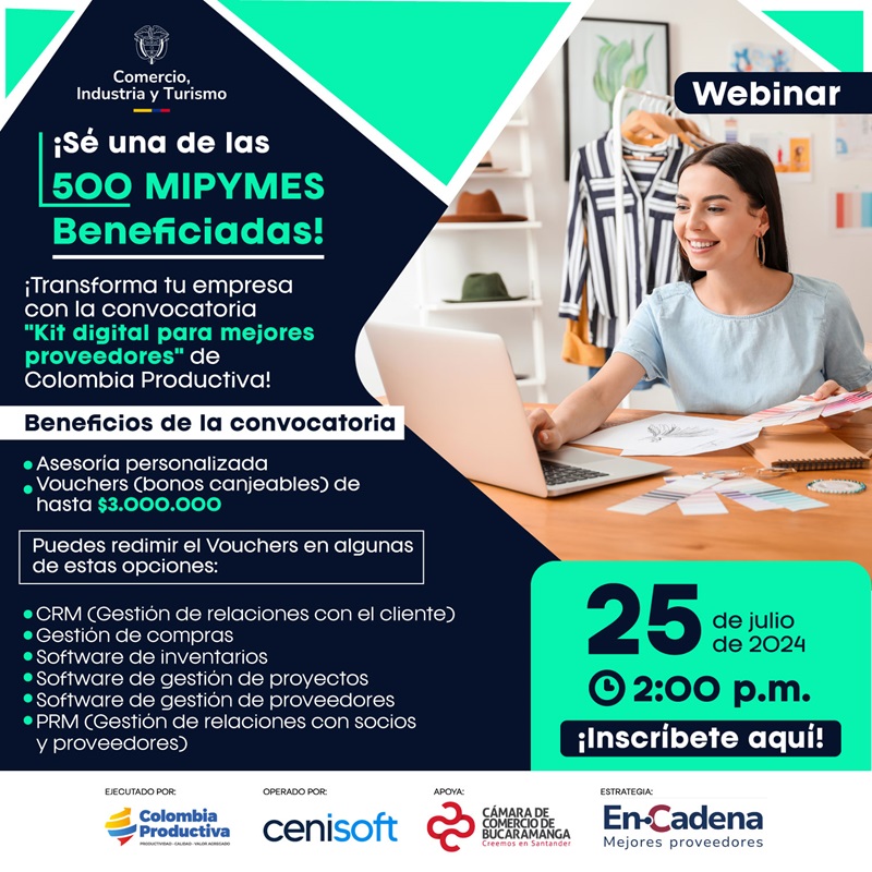 WEBINAR CONVOCATORIA KIT DIGITAL PARA MEJORES PROVEEDORES