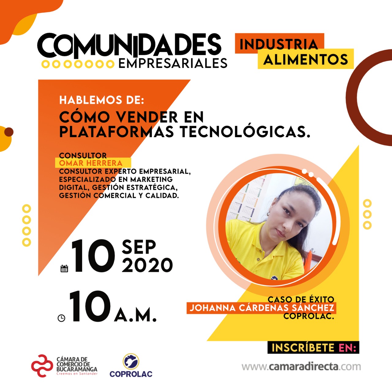 CHARLA VIRTUAL - CÓMO VENDER EN PLATAFORMAS TECNOLÓGICAS