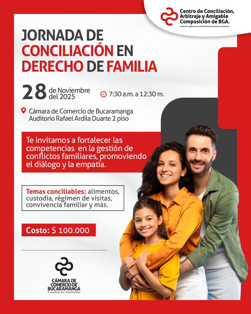 JORNADA DE CONCILIACIÓN EN DERECHO DE FAMILIA
