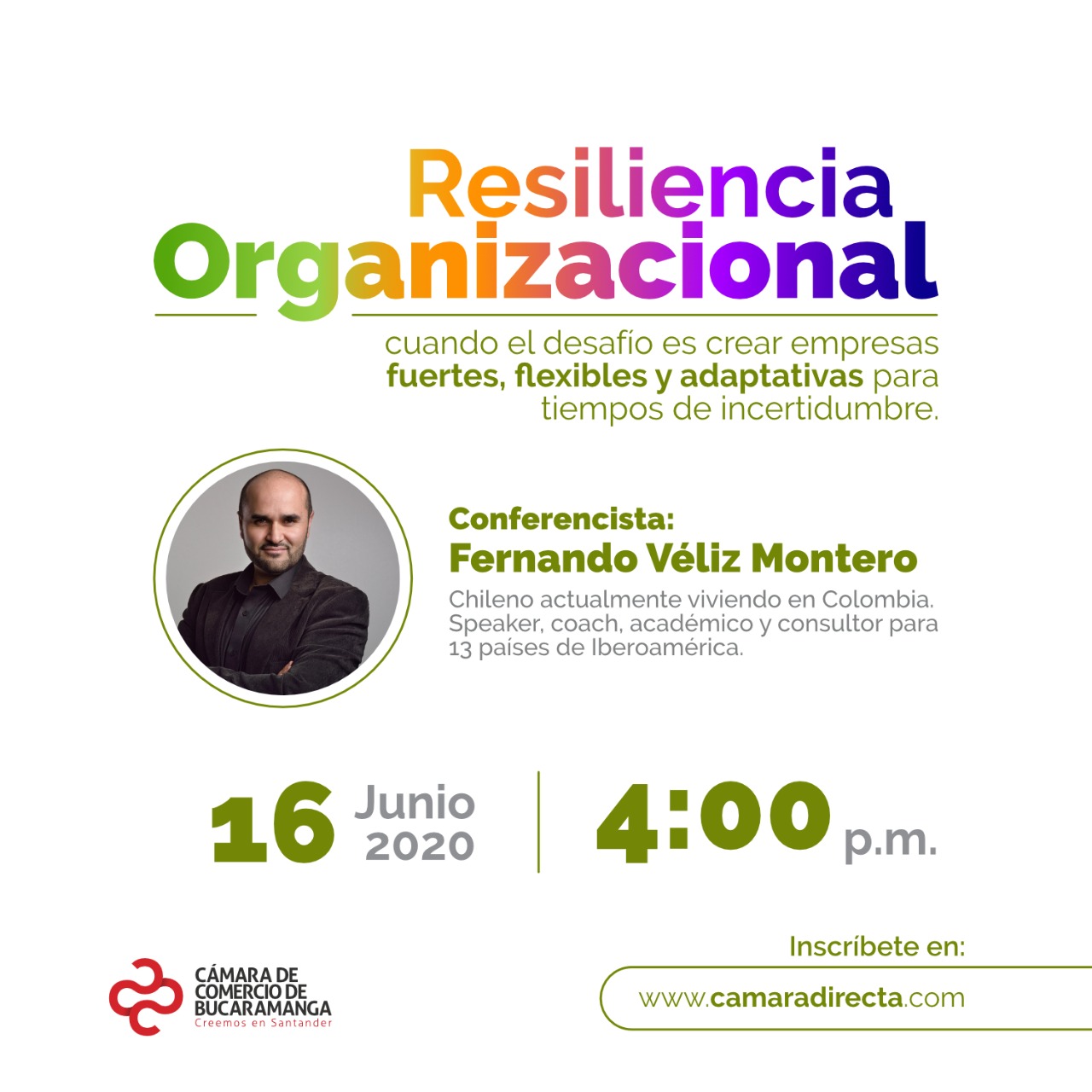 CHARLA VIRTUAL - RESILIENCIA ORGANIZACIONAL