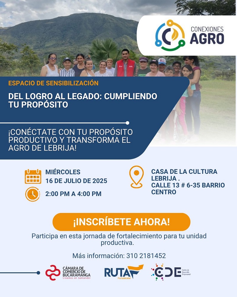 ¡DEL LOGRO AL LEGADO, TÚ HACES LA DIFERENCIA! 
