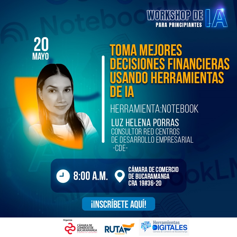 WORKSHOP DE IA PARA PRINCIPIANTES: TOMA MEJORES DECISIONES