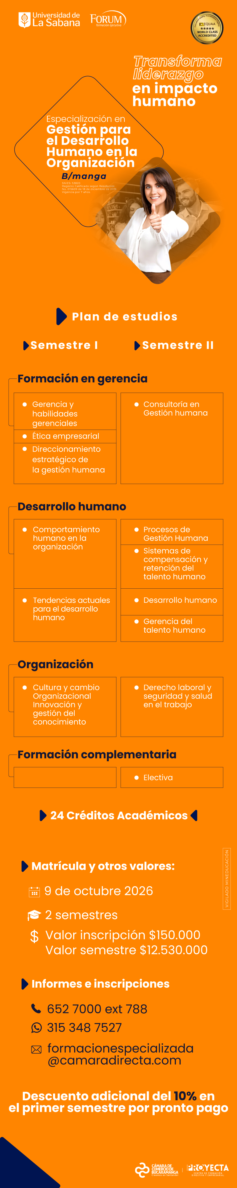 ESPECIALIZACI&Oacute;N EN GESTI&Oacute;N PARA EL DESARROLLO HUMANO EN LA ORGANIZACI&Oacute;N - UNIVERSIDAD DE LA SABANA