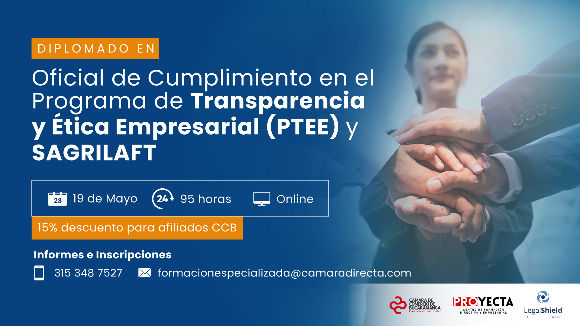 DIPLOMADO SAGRILAFT Y PROGRAMAS DE TRANSPARENCIA Y ETICA EMPRESARIAL