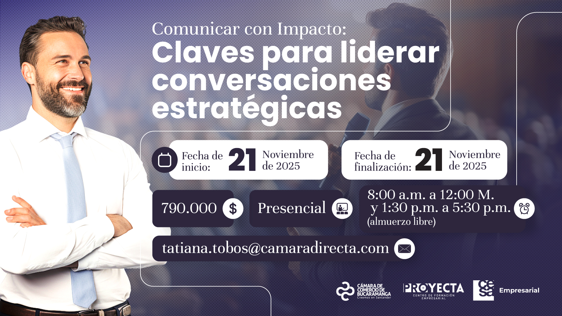 CURSO COMUNICAR CON IMPACTO: CLAVES PARA LIDERAR CONVERSACIONES ESTRATÉGICAS