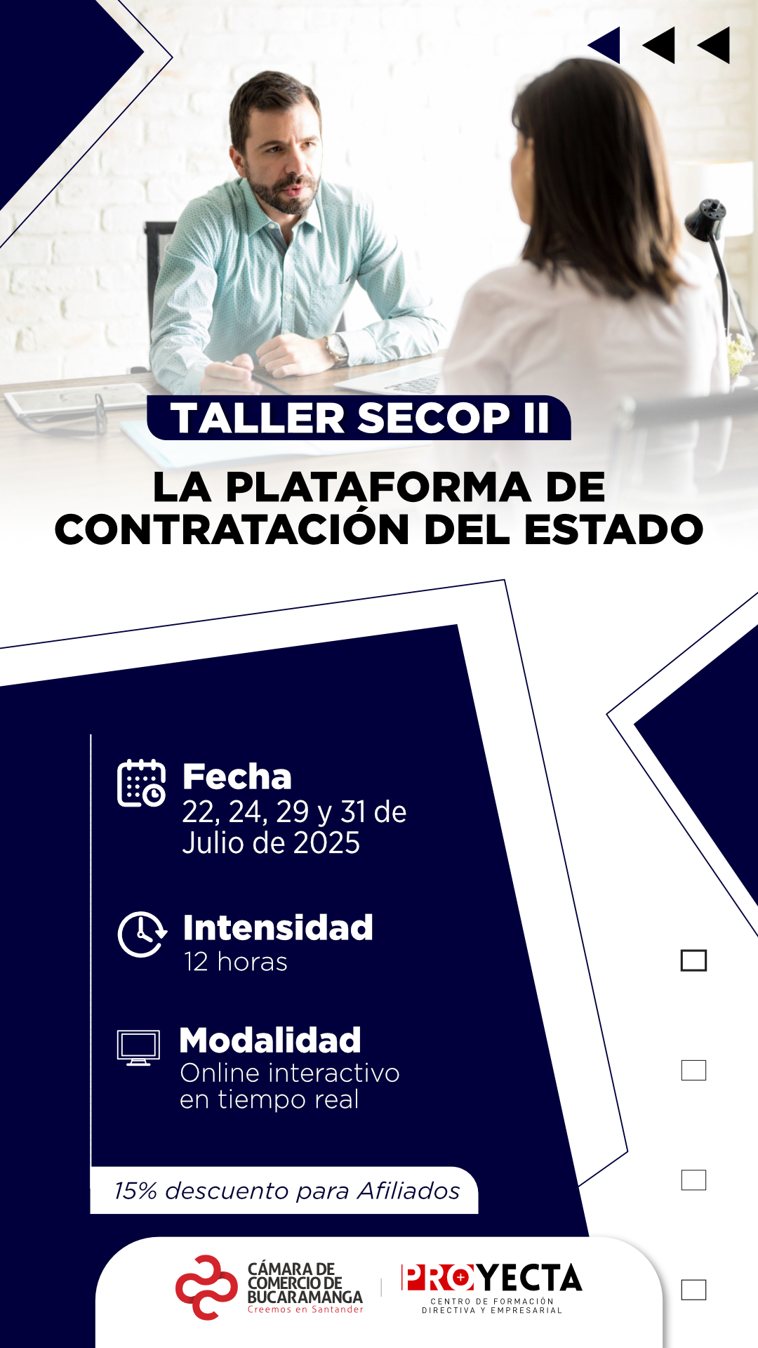TALLER SECOP II LA PLATAFORMA DE CONTRATACION DEL ESTADO 
