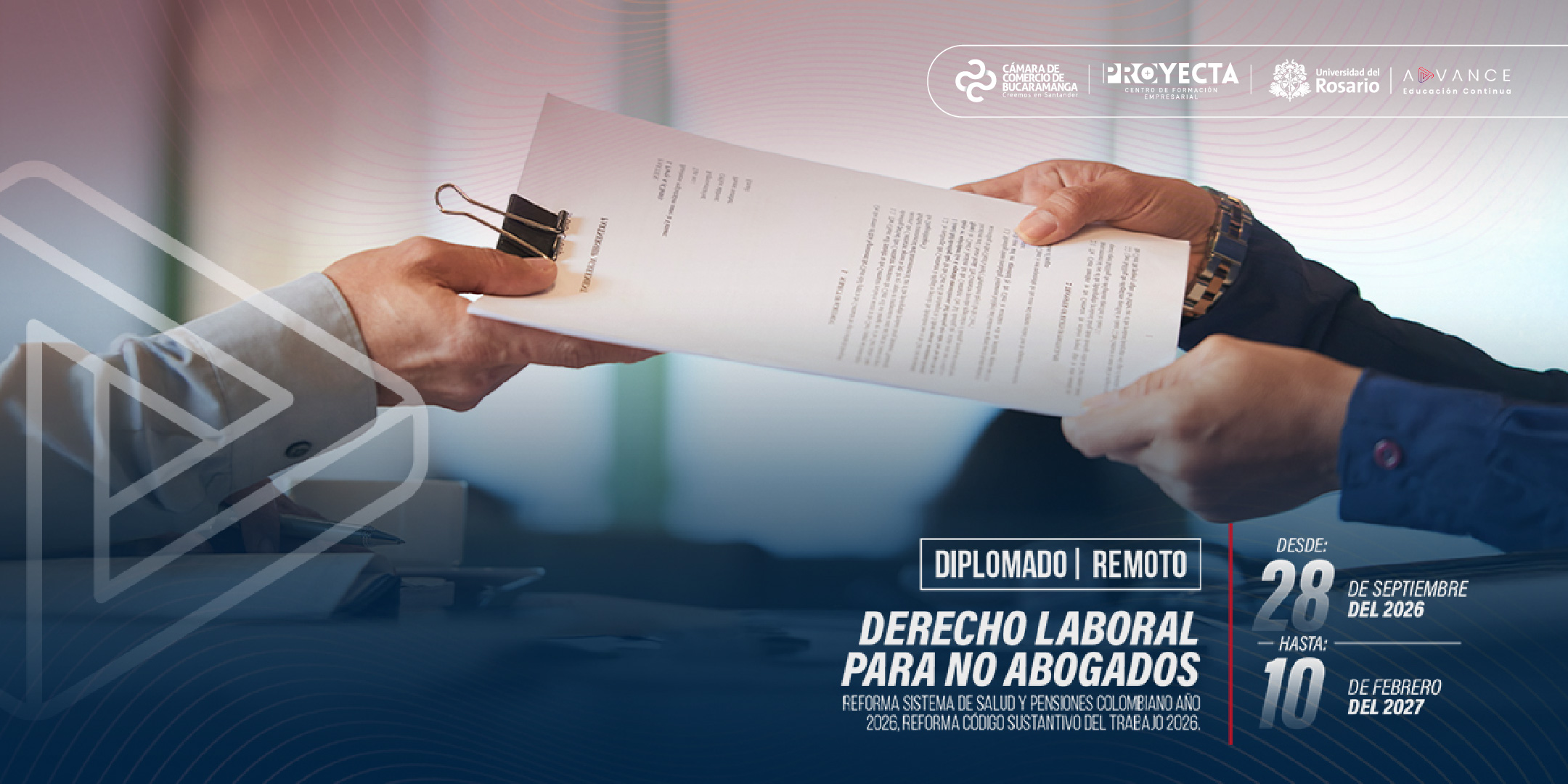 DIPLOMADO EN DERECHO LABORAL PARA NO ABOGADOS- U. ROSARIO