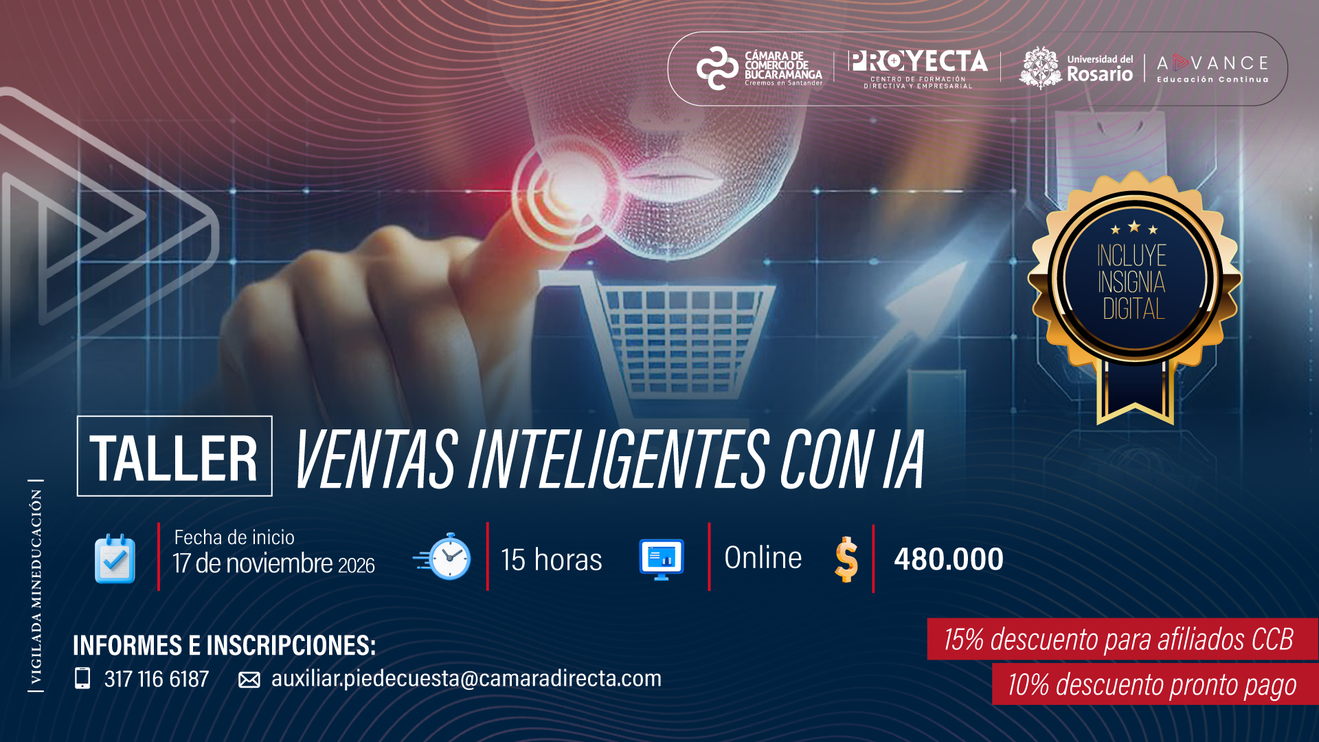 TALLER VENTAS INTELIGENTES CON IA- U. ROSARIO