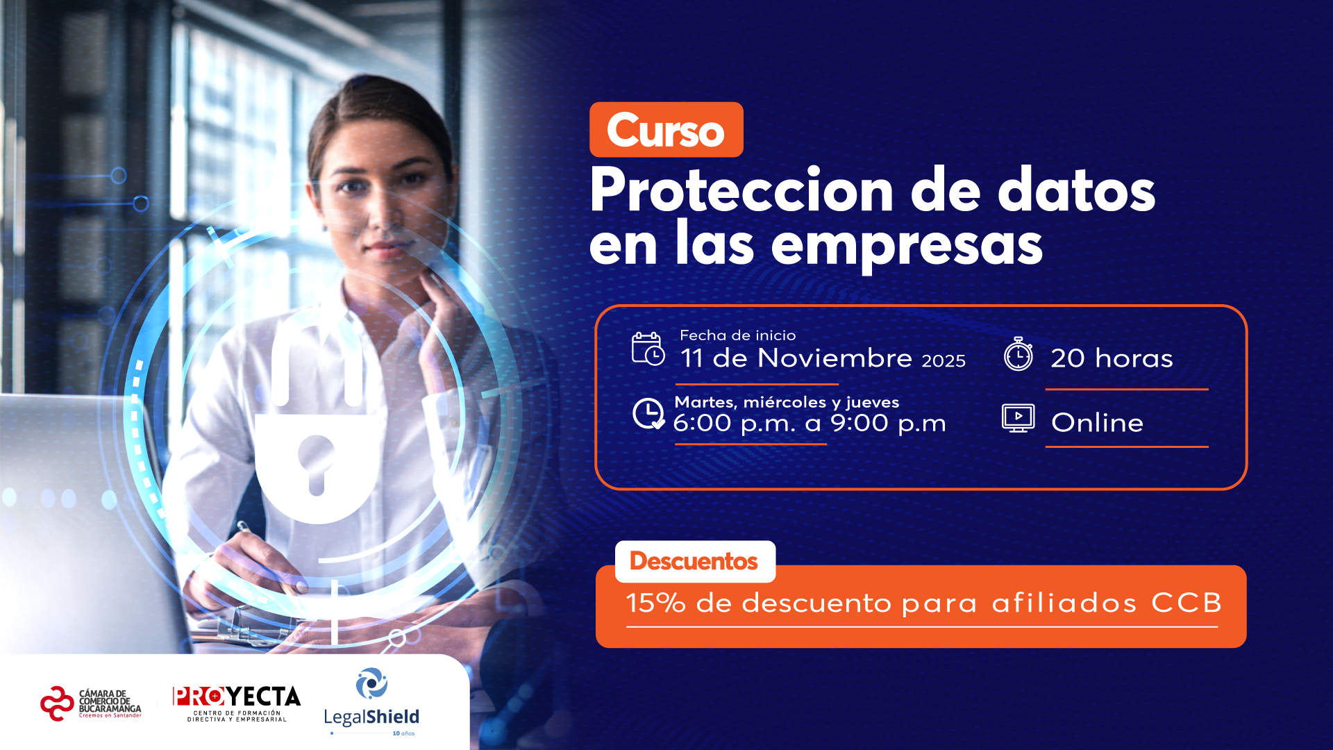 CURSO PROTECCION DE DATOS EN LAS EMPRESAS-LEGAL SHIELD