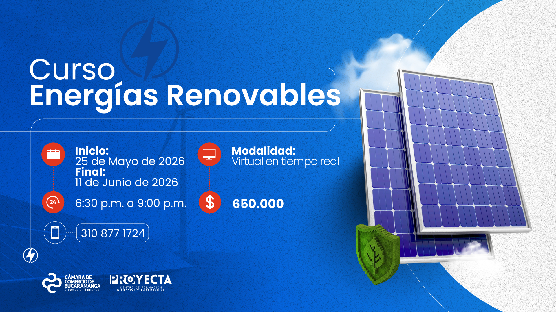 CURSO ENERG&Iacute;AS RENOVABLES