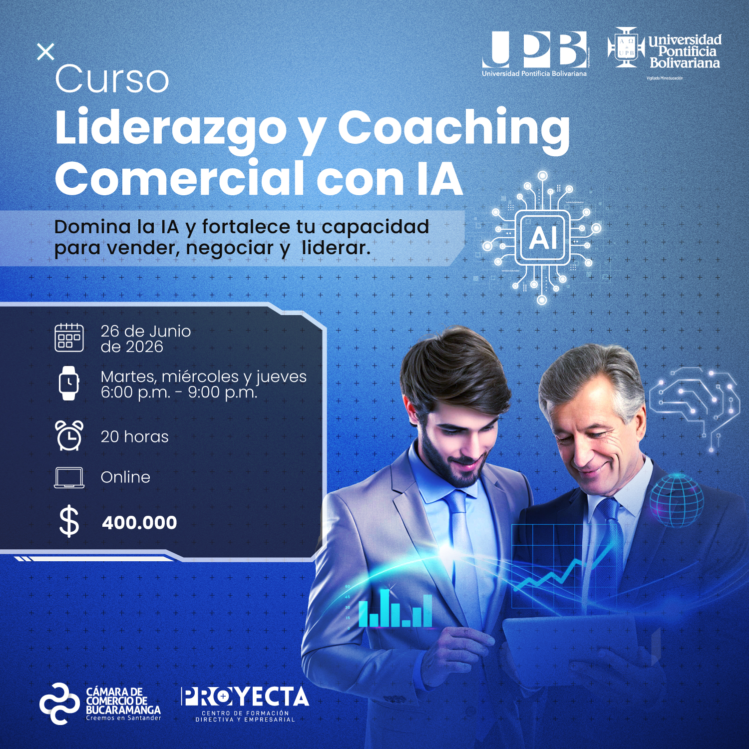 CURSO LIDERAZGO Y COACHING COMERCIAL CON IA- UPB