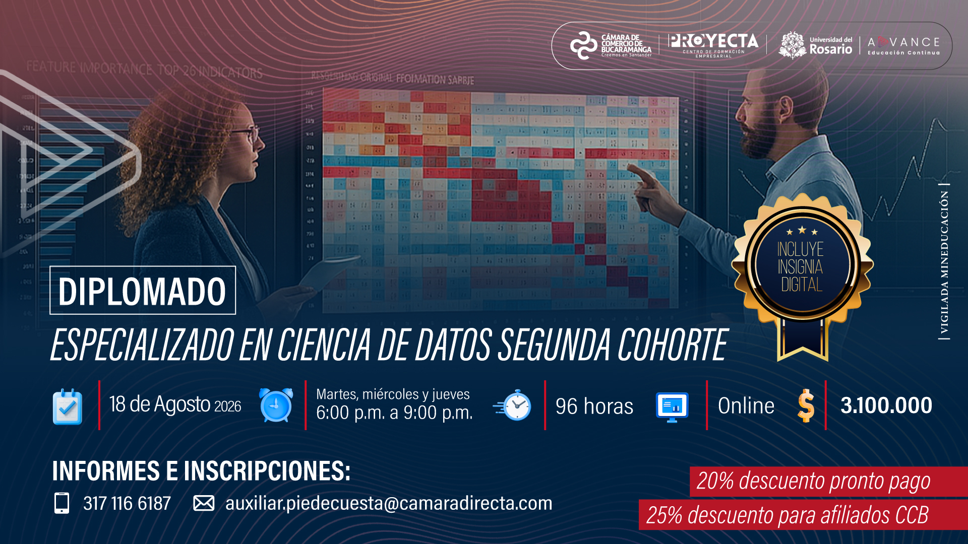 DIPLOMADO ESPECIALIZADO EN CIENCIA DE DATOS - UNIVERSIDAD DEL ROSARIO