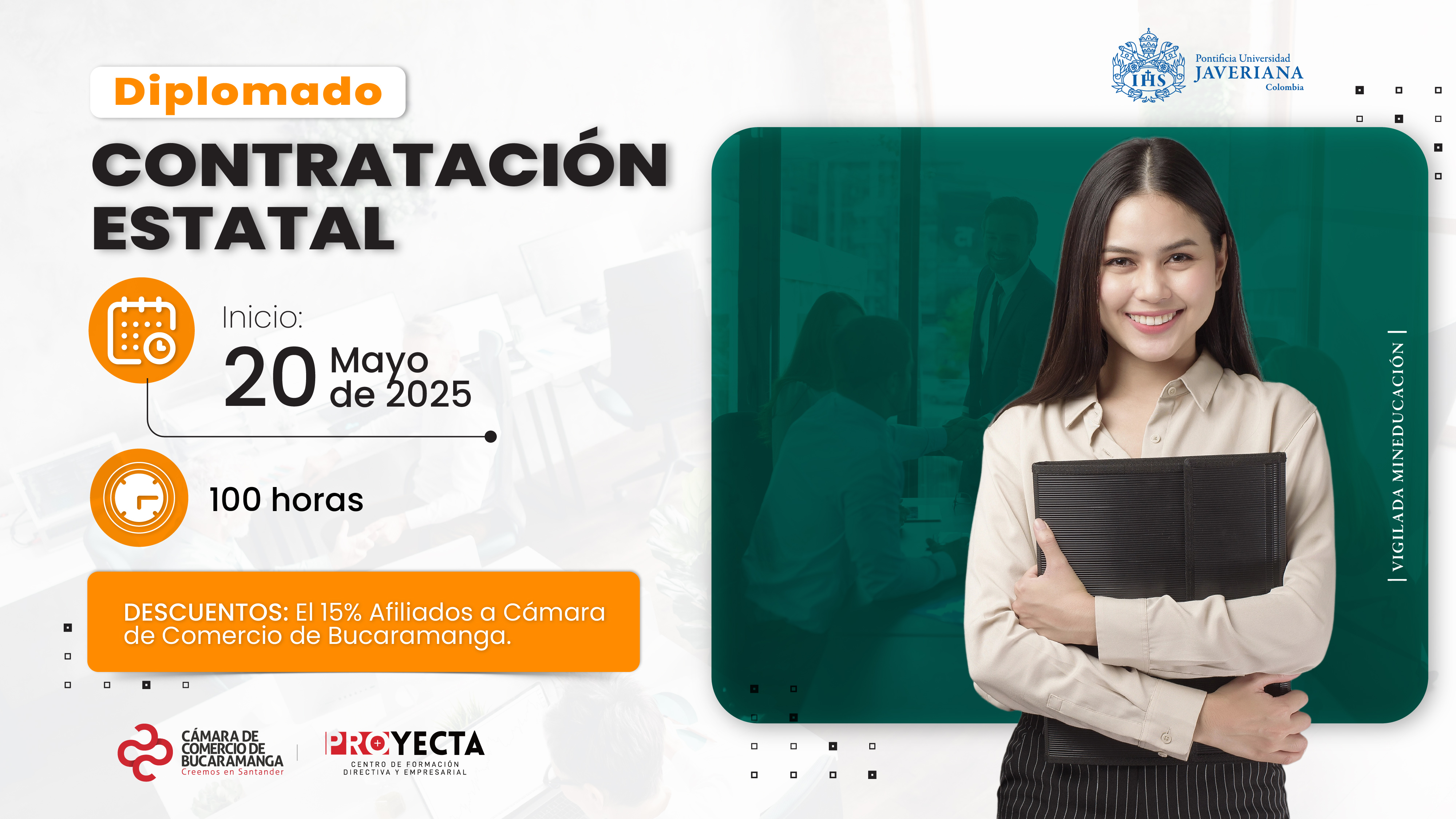 DIPLOMADO EN CONTRATACIÓN ESTATAL - PONTIFICIA UNIVERSIDAD JAVERIANA