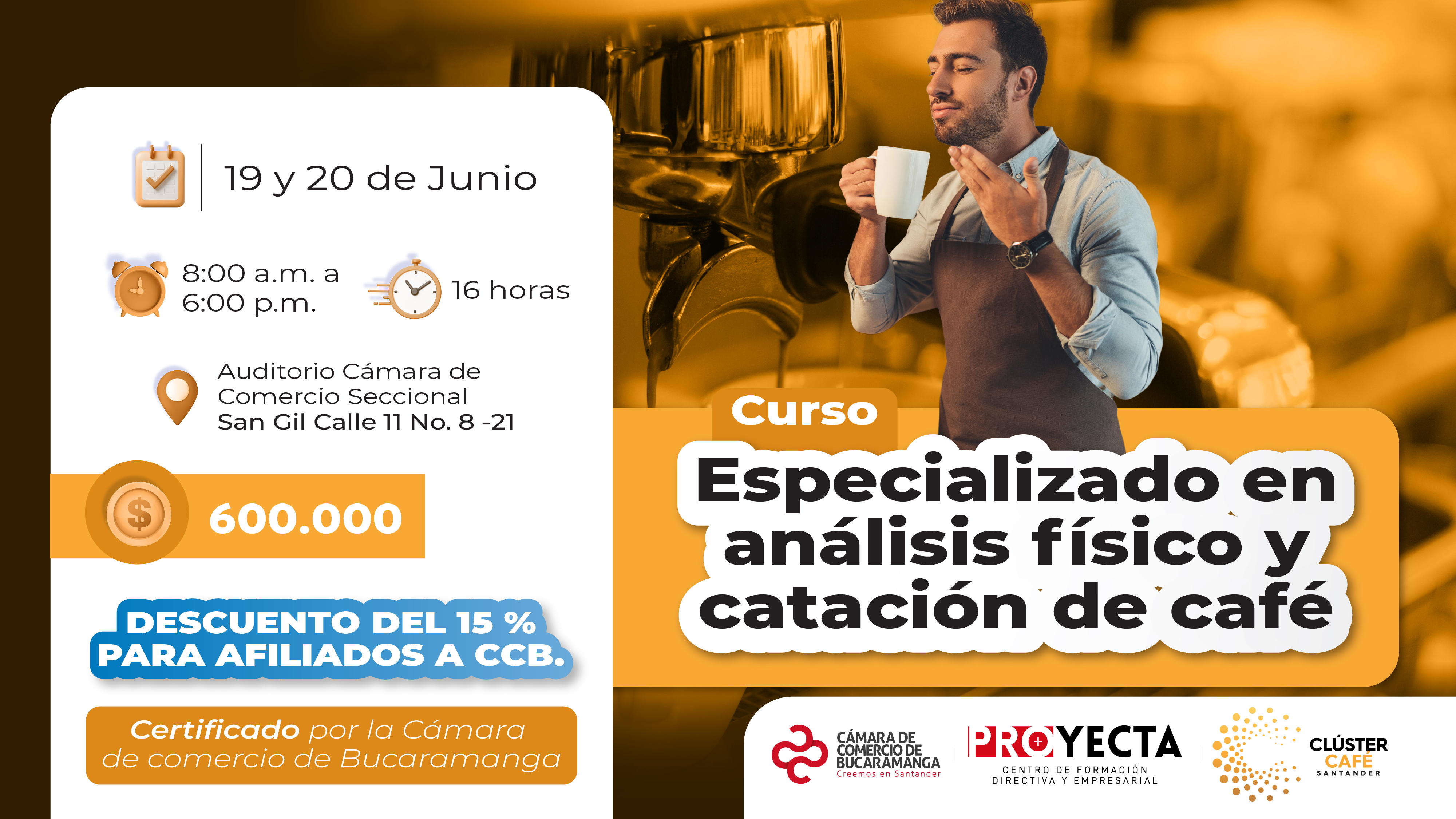 CURSO ESPECIALIZADO EN ANALISIS FISICO Y CATACION DE CAFÉ