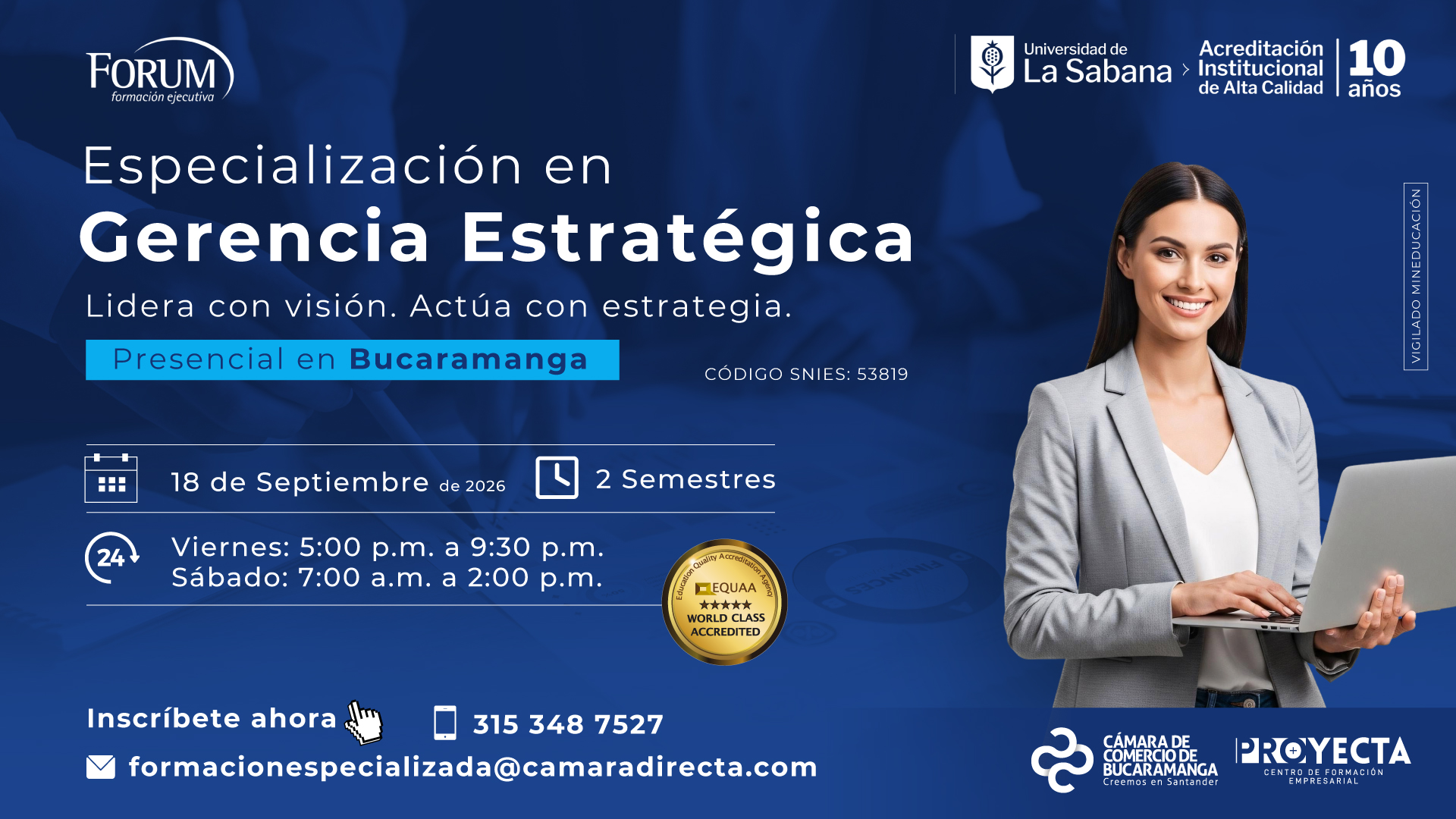 ESPECIALIZACI&Oacute;N EN GERENCIA ESTRAT&Eacute;GICA -UNIVERSIDAD DE LA SABANA