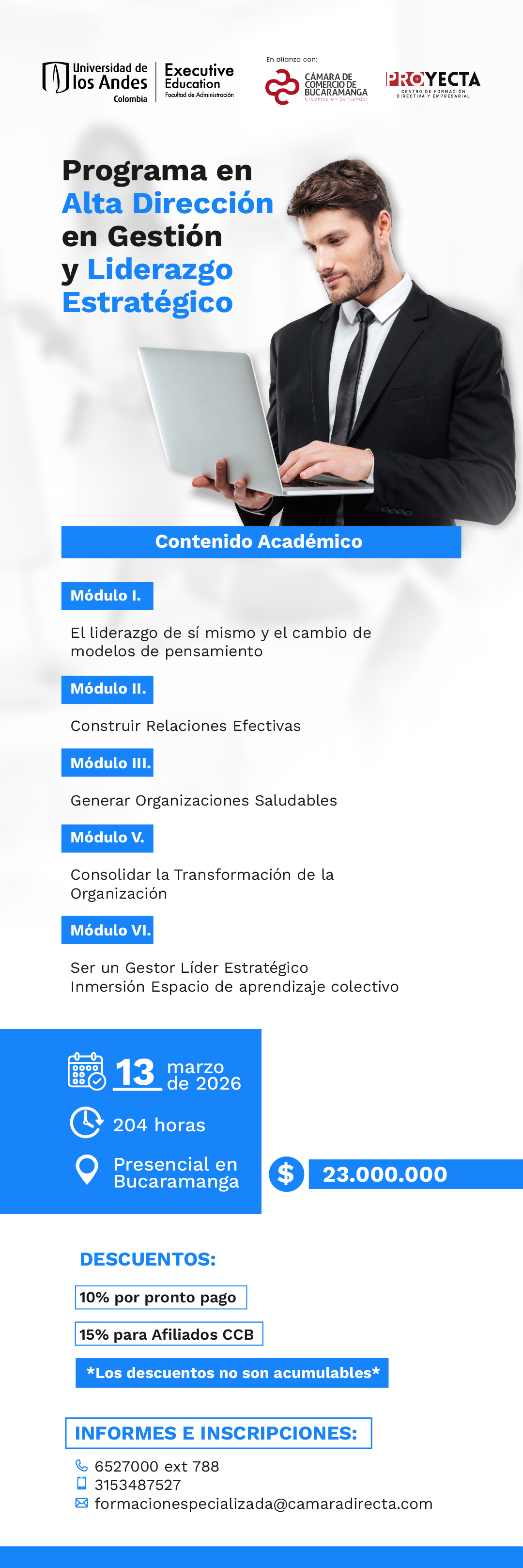 PROGRAMA EN ALTA DIRECCIÓN EN GESTIÓN Y LIDERAZGO ESTRATÉGICO- UNIVERSIDAD DE LOS ANDES