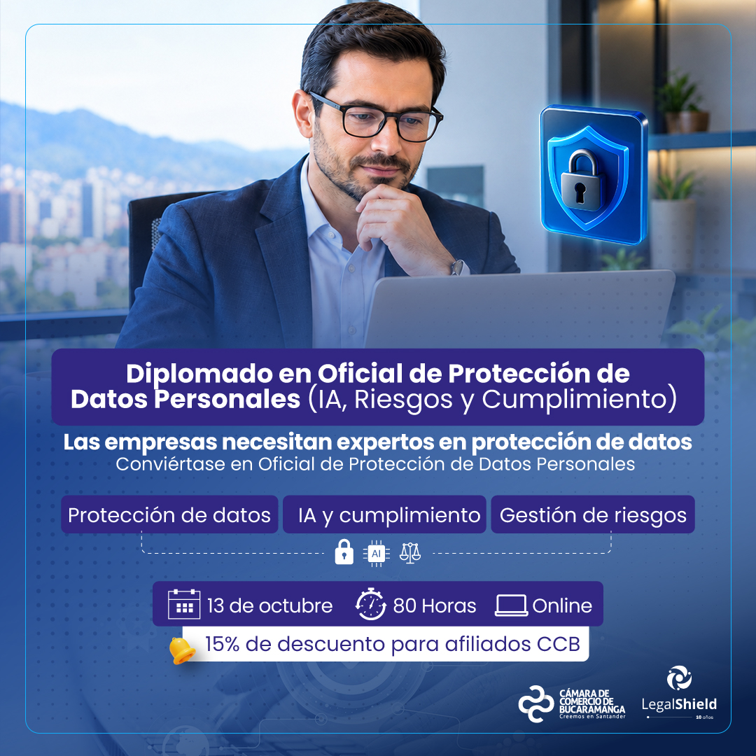 DIPLOMADO EN OFICIAL DE PROTECCI&Oacute;N DE DATOS PERSONALES(IA, Riesgos y Cumplimiento)