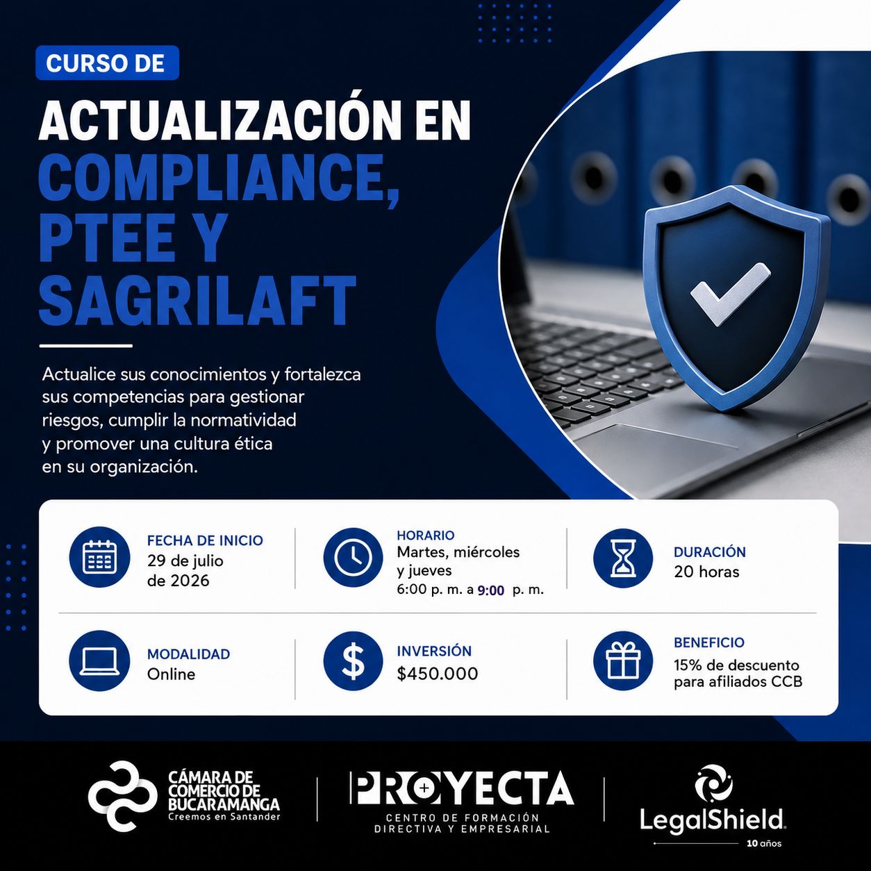 Curso de Actualizaci&oacute;n en Compliance, PTEE y SAGRILAFT