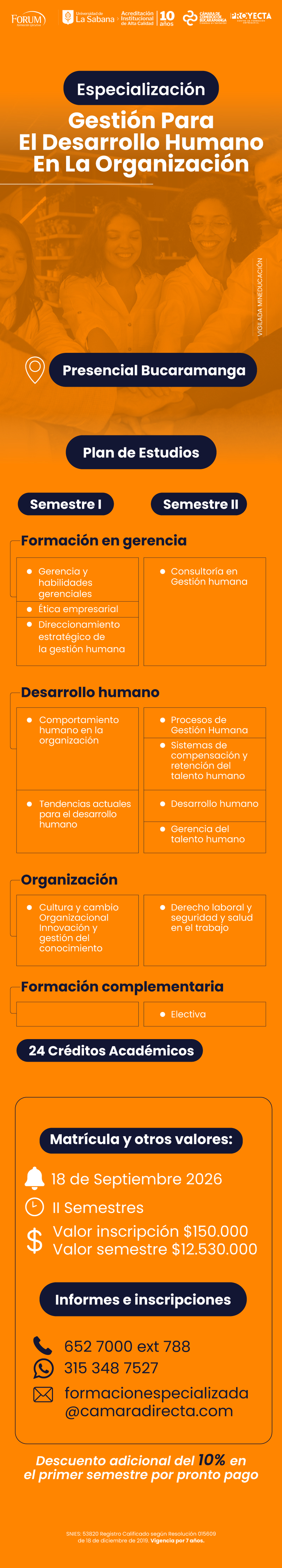 ESPECIALIZACI&Oacute;N EN GESTI&Oacute;N PARA EL DESARROLLO HUMANO EN LA ORGANIZACI&Oacute;N - UNIVERSIDAD DE LA SABANA