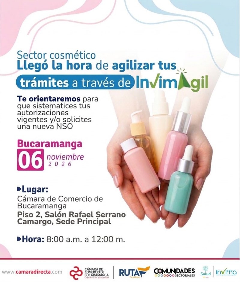 INVIMA ÁGIL SECTOR COSMÉTICO