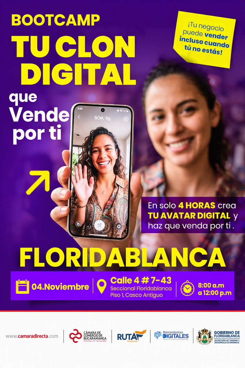 BOOTCAMP: TU CLON Digital que Vende por ti - Floridablanca