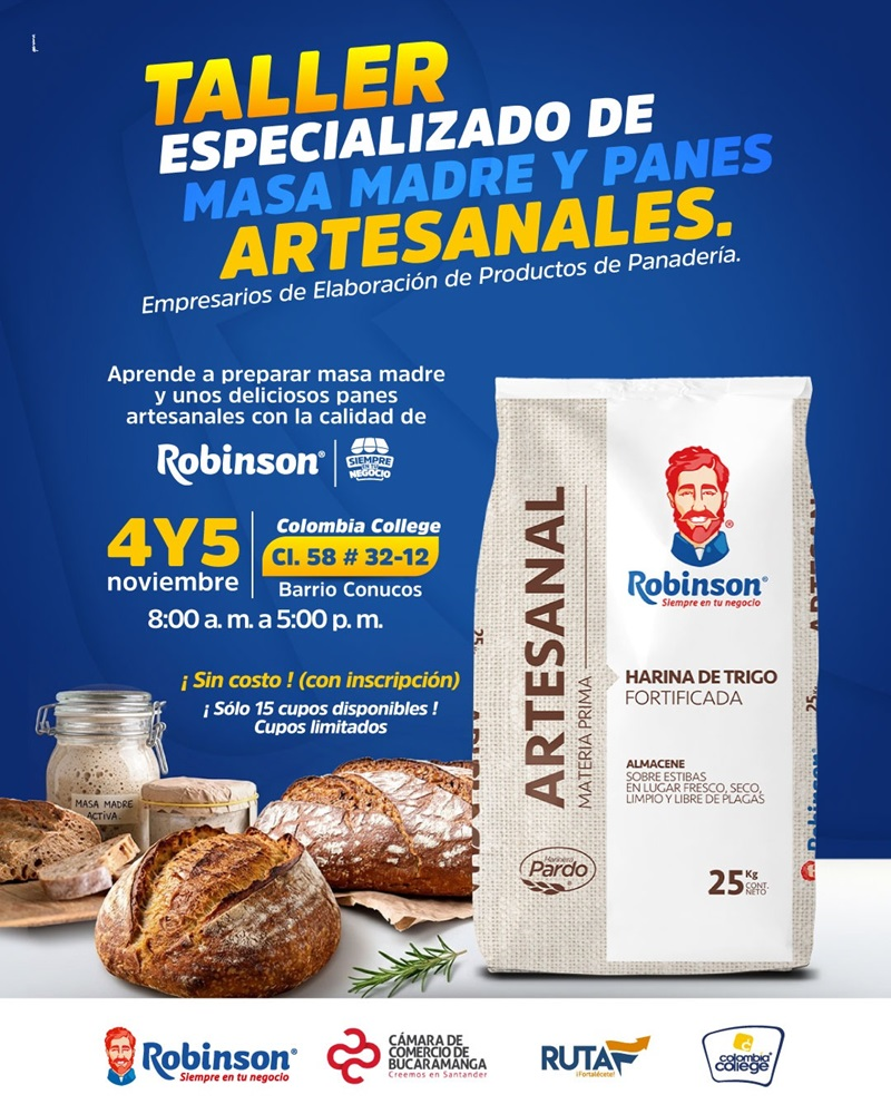 TALLER DE MASA MADRE - ROBINSON
