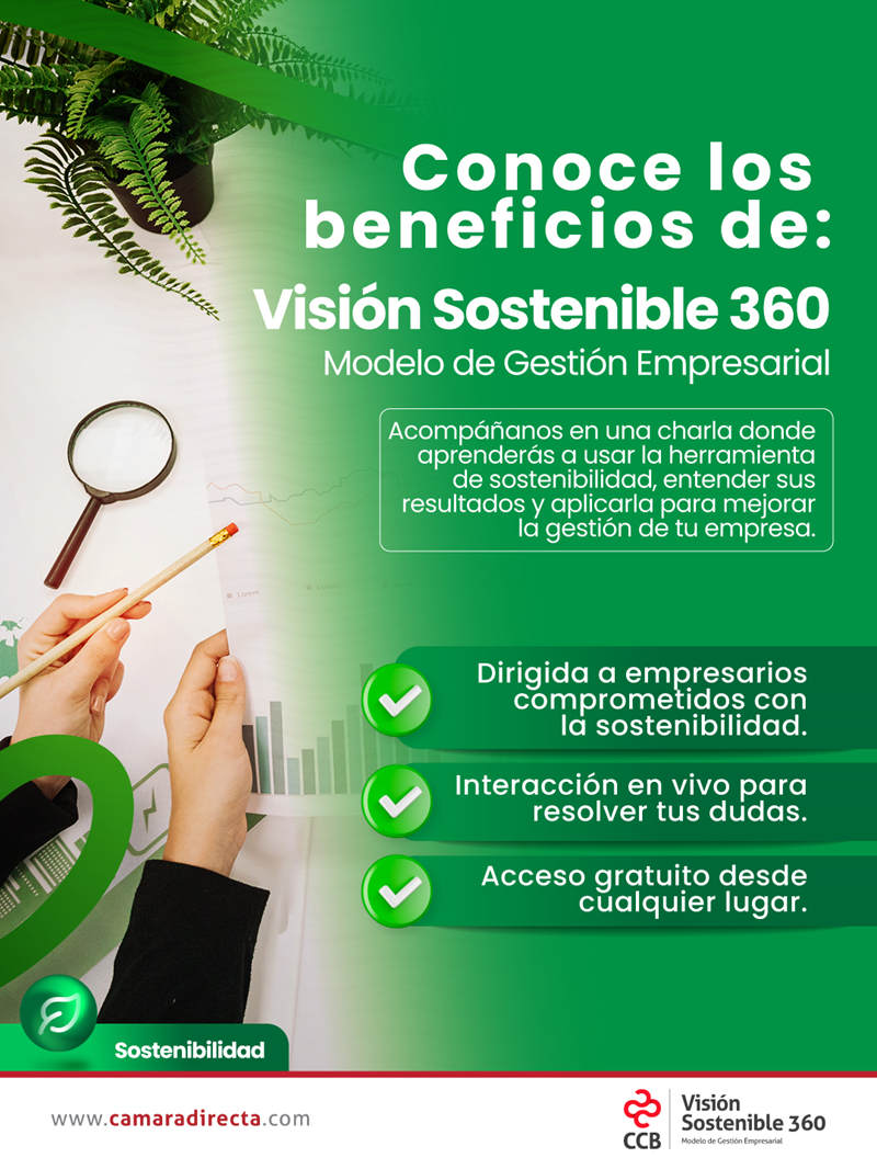 WEBINAR: CONOCE LA HERRAMIENTA VISIÓN SOSTENIBLE 360