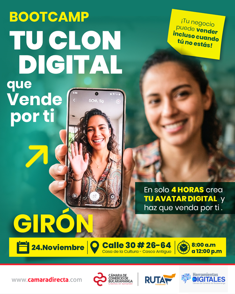 BOOTCAMP: TU CLON Digital que Vende por ti - Girón