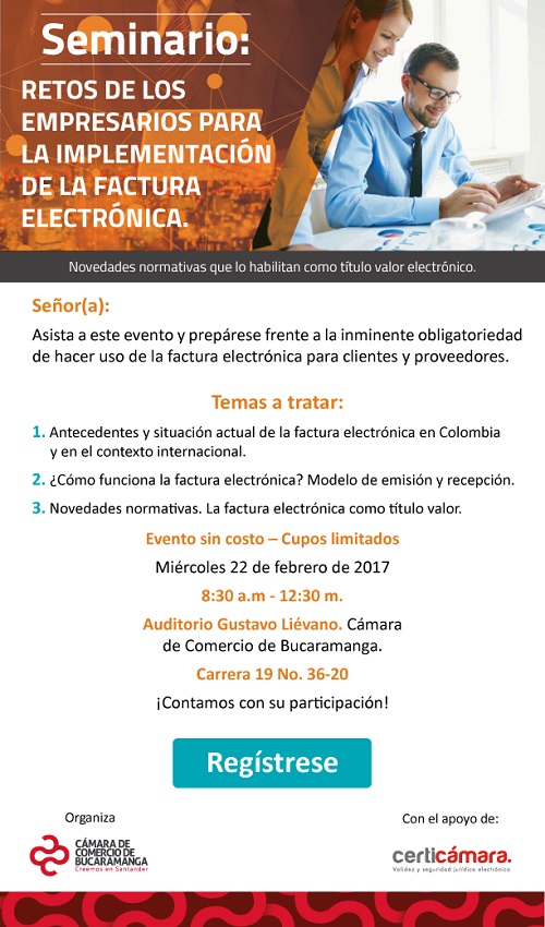 Seminario sobre implementación de la factura electrónica