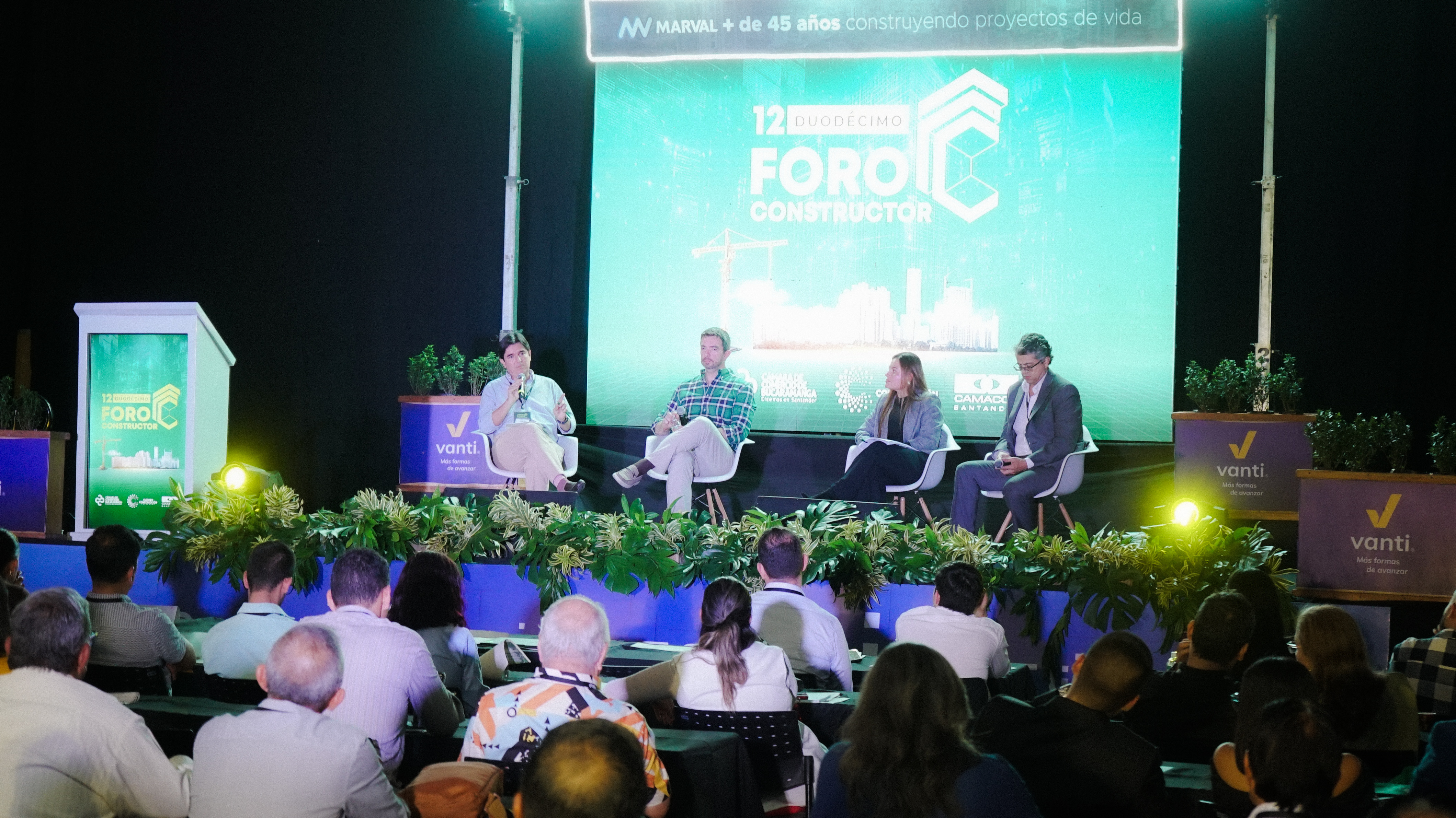 Foro Constructor de Santander reunió cerca de 400 líderes para proyectar el sector hacia un futuro sostenible